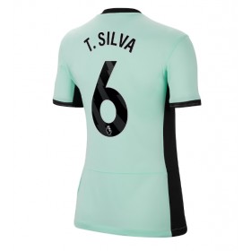 Chelsea Thiago Silva #6 Tredje Kläder Dam 2023-24 Kortärmad